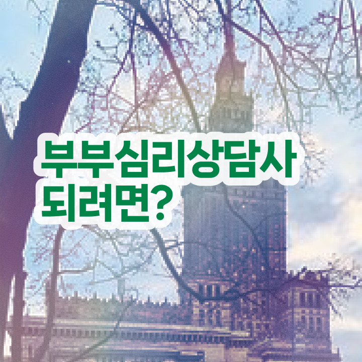  1급부부심리상담사학원추천 , 부부심리상담사 자격증 2주 만에 취득했던 후기 및 고용 전망