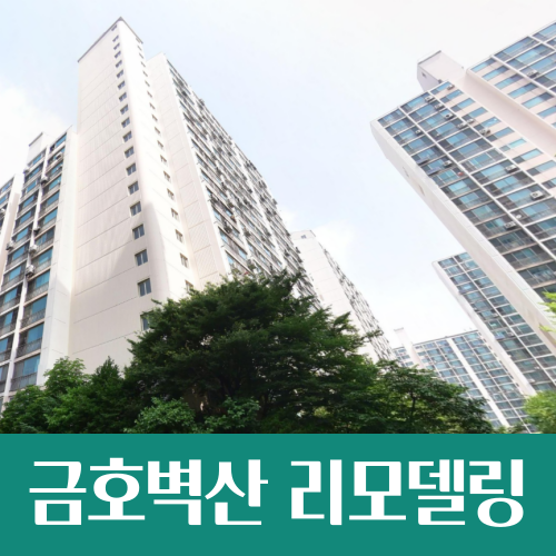  금호벽산아파트 리모델링 추진 박차, 24층 1963가구로