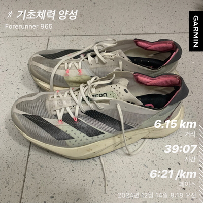  20241214 - 주말아침조깅