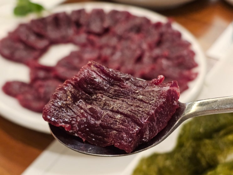  대구 뭉티기맛집 반월당맛집 반월당생고기 생고기 육전