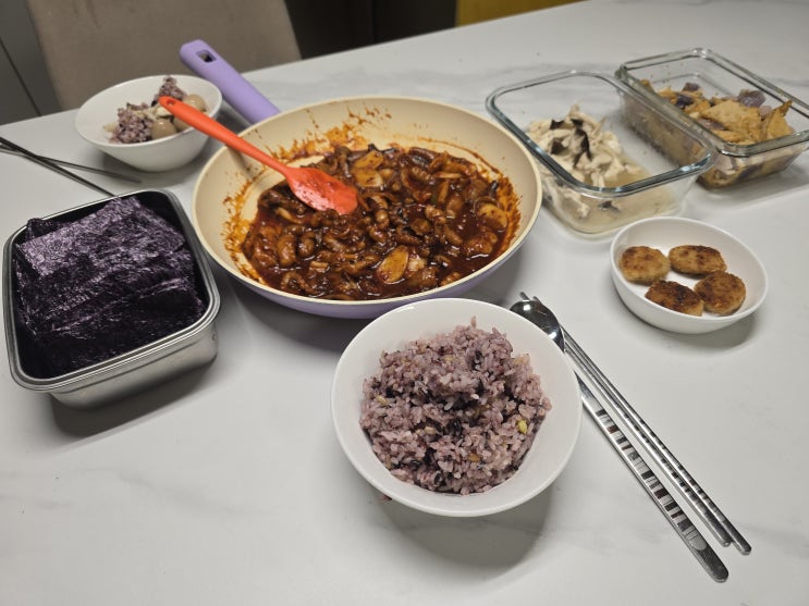  캠핑요리 최강자! 으뜸착한낙지 매콤한 낙지볶음 밀키트 440g으로 쉽고 맛있게