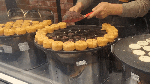  송내역 국화빵 둘리광장 겨울간식 맛집