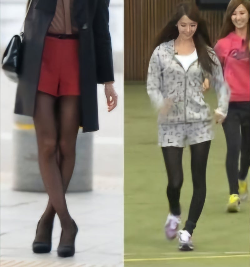 Are Bow Leg Correction Exercises Effective? (Girls' Generation Yoona's Bow Legs Before/After)