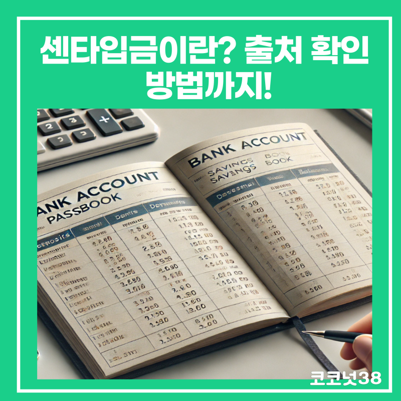 센타입금이란? 출처 확인 방법까지!