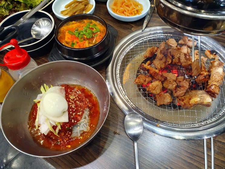  성남 율동공원 맛집 서현동 맛집 마포갈비 돼지갈비 감동