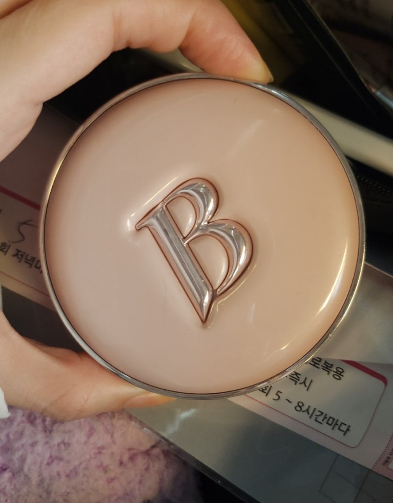 바닐라코 에센스스킨 핑크쿠션 한달사용후기/바닐라코 핑크쿠션