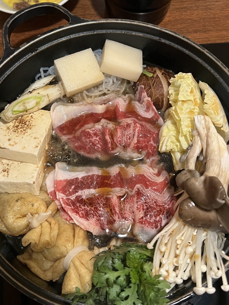  [서울대입구역 맛집] 키요이 스키야키 / 샤로수길 데이트 찐맛집, 야채 무료 리필, 하이볼 맥주 