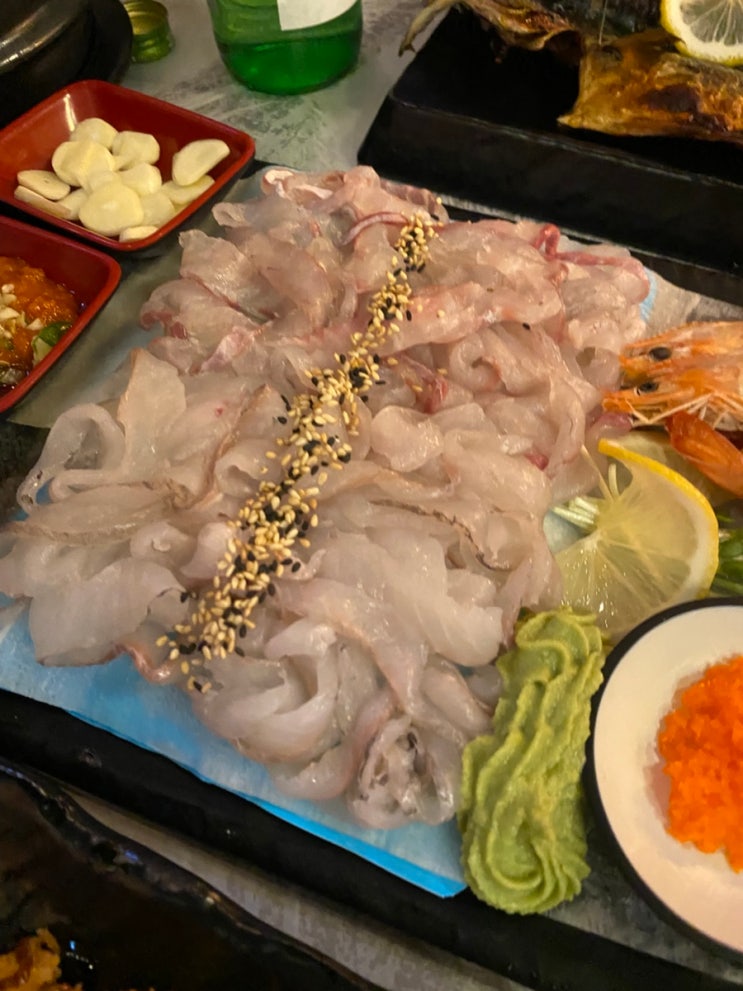  군산 선주네포차 수송동가성비 군산 횟집 2차 3차술집 추천 송년회 연말모임 우럭도다리세꼬시
