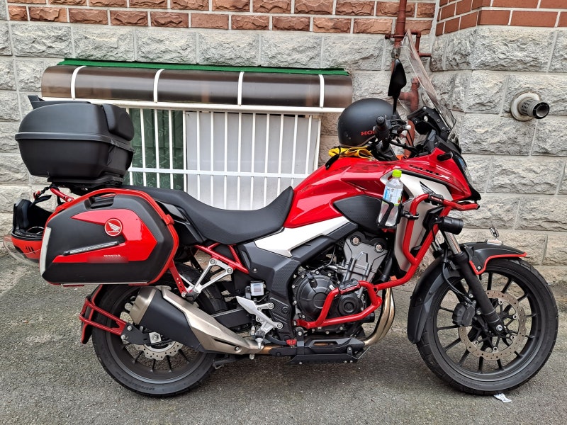 크로스오버 어드벤처 오토바이 혼다 CB500X 가성비 좋은 미들급 메뉴얼 바이크 찾는다면 바로 ....