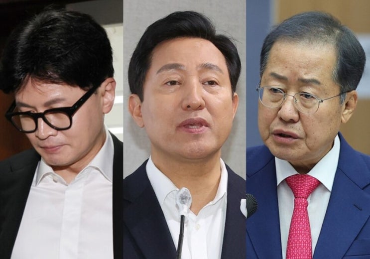 '조기대선' 앞 한동훈은 벼랑 끝…보수 '이재명 대항마' 실종? '조기대선' 앞 한동훈은 벼랑 끝…보수 '이재명 대항마' 실종?
