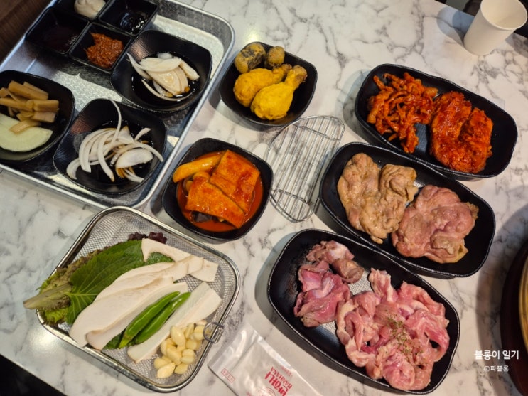  마산 댓거리 맛집 닭구이 무한리필 육계공장