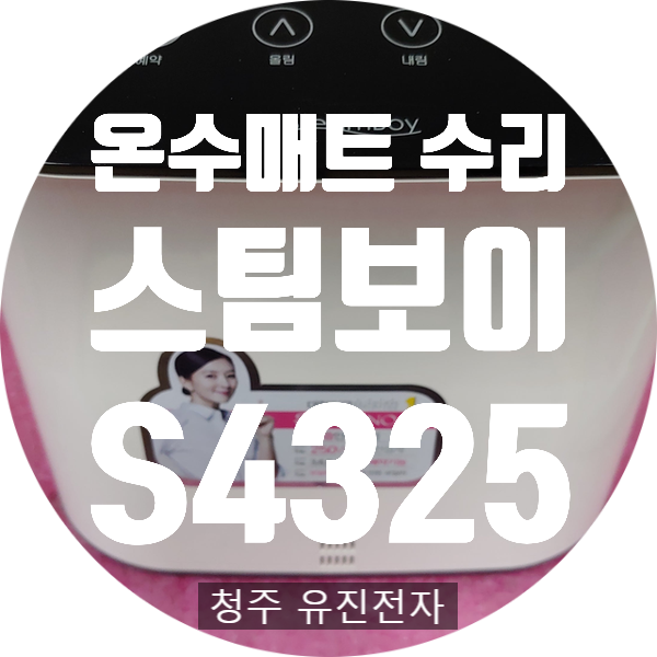  스팀보이 S4325 전원 안 켜지는 고장 수리