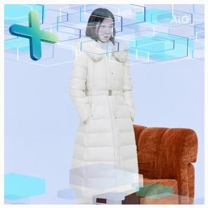 더엣지 24FW 폭스퍼 헝가리구스 롱 다운