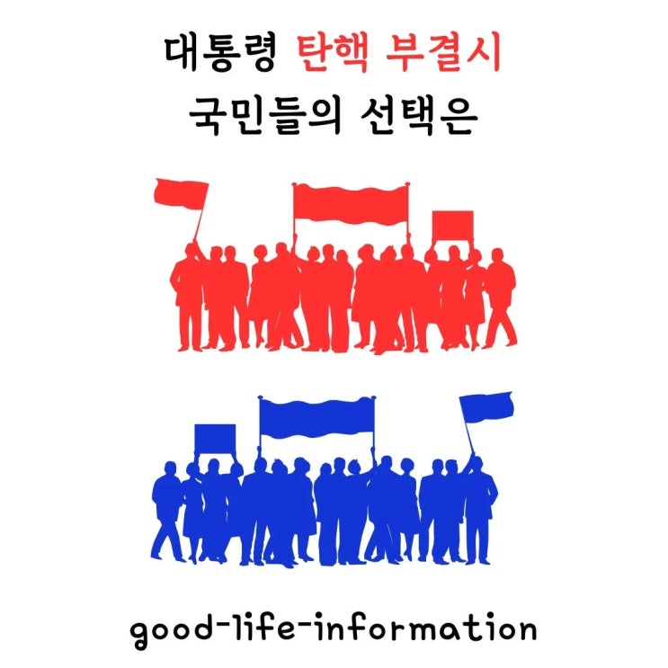 대통령 탄핵심판이 부결될 경우, 국민들의 선택은? 대통령 탄핵심판이 부결될 경우, 국민들의 선택은?
