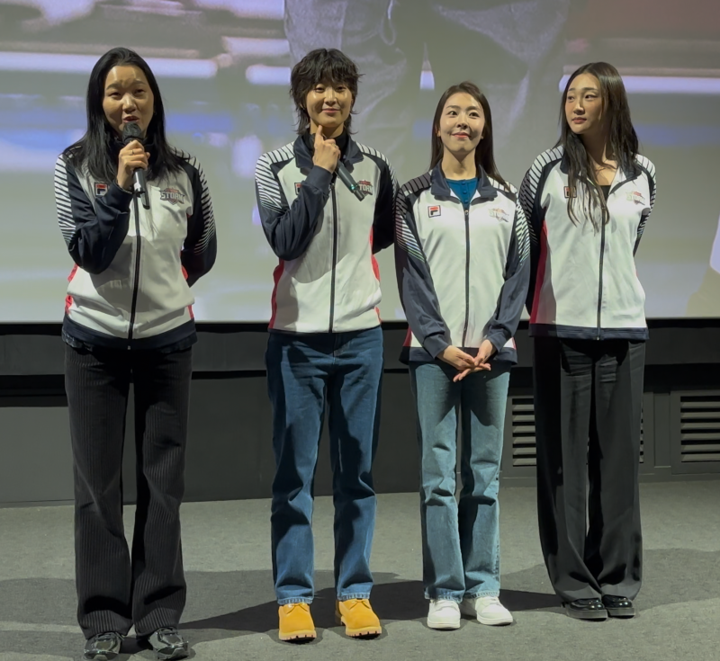 영화 무대인사 (장윤주, 신윤주, 시은미, 차수민 배우)_용산 CGV 18관