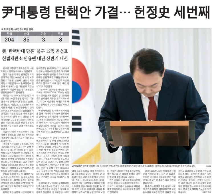  늦지만 여유있게 보는 경제 뉴스(12월15일)