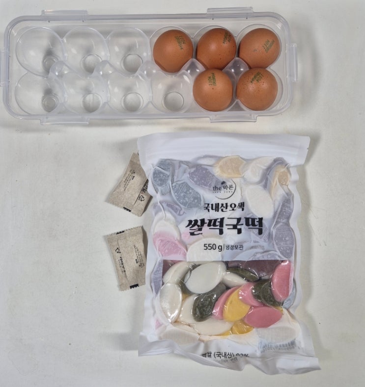 100% 국산쌀떡 더바른떡 떡국떡 오색떡국 만드는 법 100% 국산쌀떡 더바른떡 떡국떡 오색떡국 만드는 법