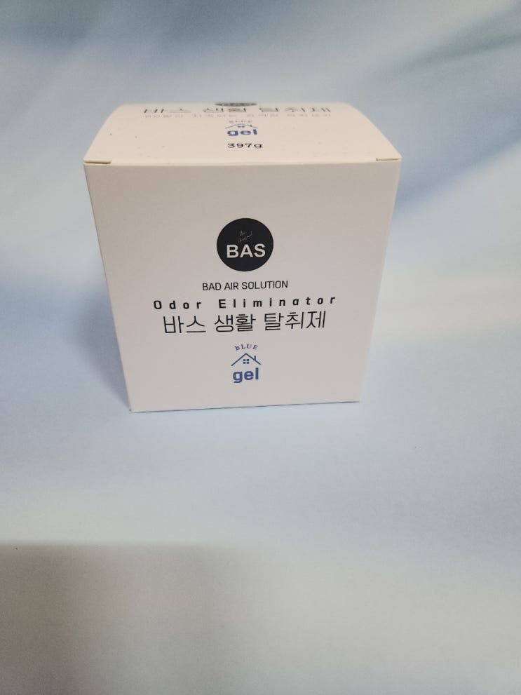 바스 BAS 생활 탈취제 겔타입 강력탈취제 397g 악취제거 집안 냄새 잘 잡아주는 아이템