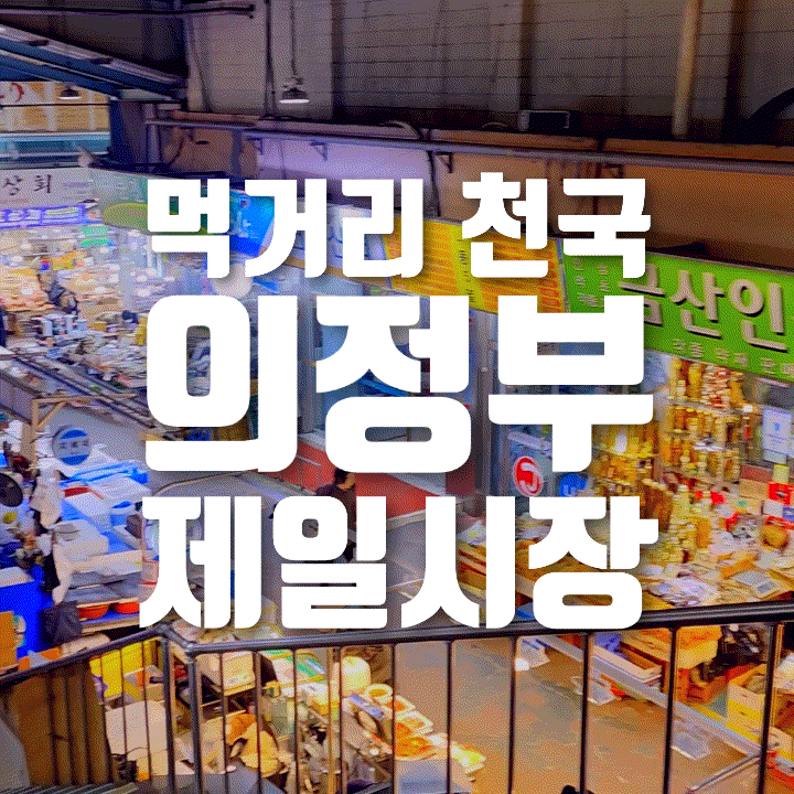  쿨타임 돌아서 의정부 제일시장에 또 다녀옴(주말 일상) | 마늘통닭부터 지하 음식백화점까지 주말 데이트 코스 추천