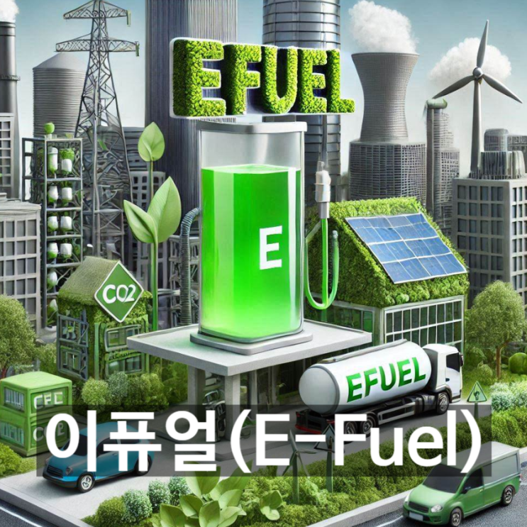  '이퓨얼(e-fuel)'이란? 뜻과 합성방법, 장단점, 상용화 문제 및 글로벌 동향