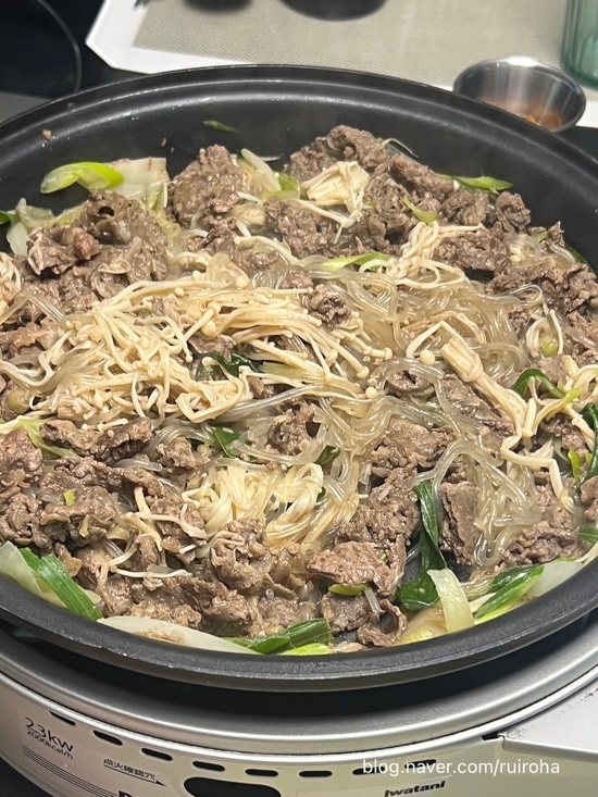  백육공 한우암소 불고기 밀키트로 연말 홈파티 했어요 !