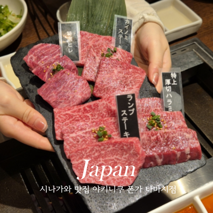  도쿄 시나가와 다마치역 야끼니꾸 맛집 야키니쿠 폰가 타마치점