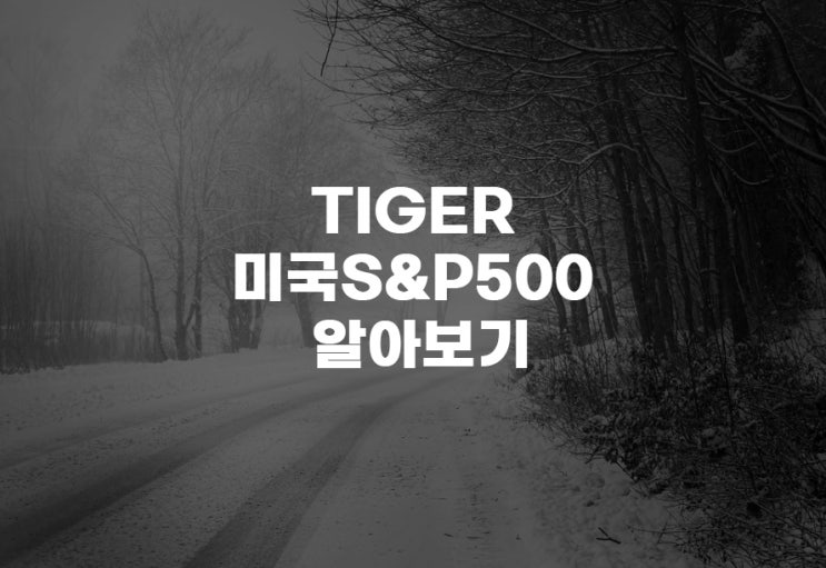  TIGER 미국S&P500(360750) ETF 주식 주가 분배금 배당금