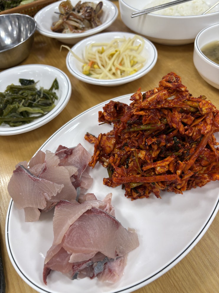  [밴댕이, 방어회 무침] 내돈내산 인천 맛집