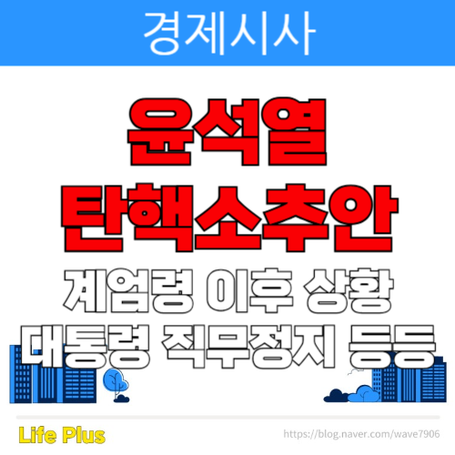 [경제시사] <b>윤석열</b> 탄핵소추안... 대통령 직무정지 <b>지지율</b> 하락했다