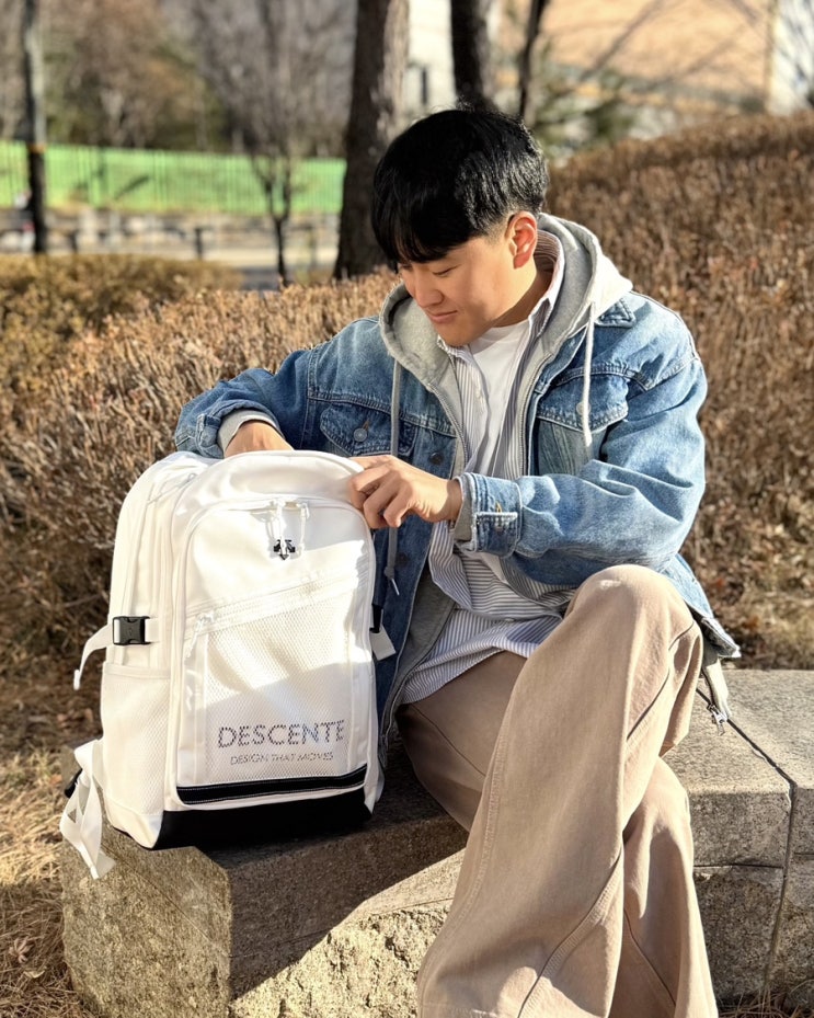 신학기 대학생 백팩 데상트 로트 남자 노트북 가방