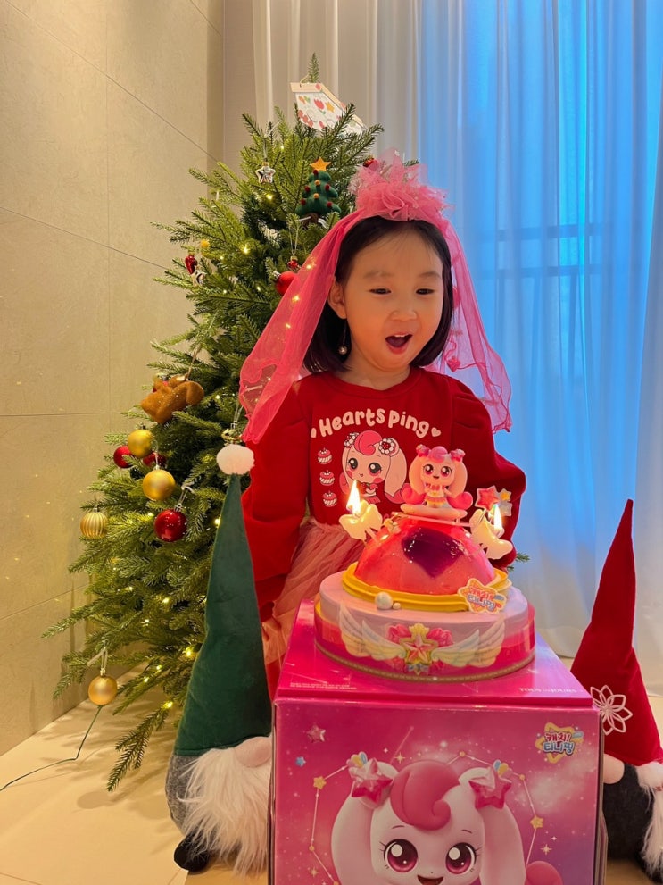  하츄핑 영상편지로 더욱 특별해지는 뚜레쥬르 하츄핑케이크