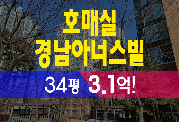  수원 호매실동 호매실경남아너스빌 아파트 경매