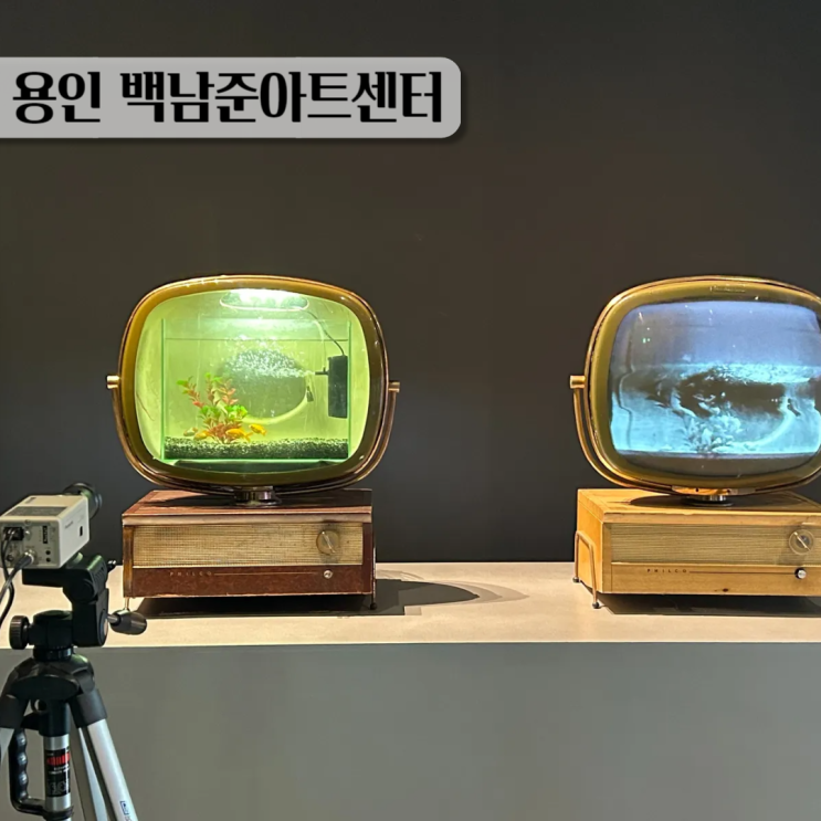  용인 백남준아트센터 무료 전시 실내데이트 가볼만한곳