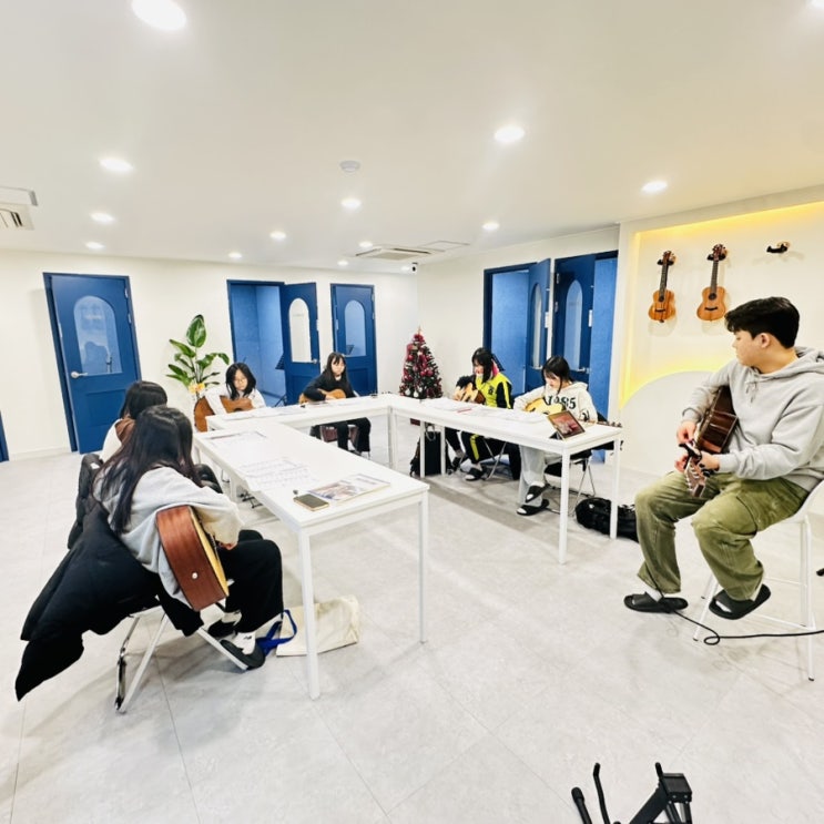  의정부기타학원 전문적인 아트캠프71음악학원에서 체계적으로 수업!