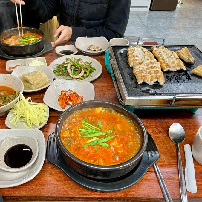 둥이들 몸보신하기 천안어죽장어 청당동 만강 / 천안식후감