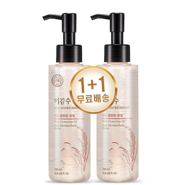  [광고] 더페이스샵 미감수 브라이트 리치 클렌징 오일 150ml 1+1, 150ml, 1개