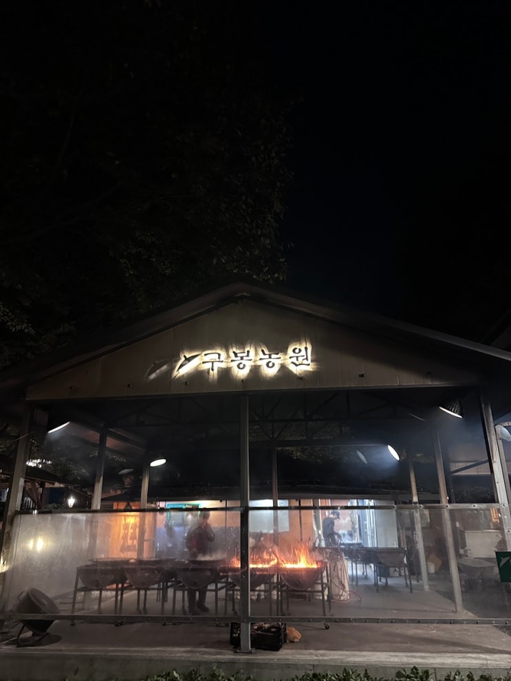  강원도 춘천 맛집 구봉농원 가마솥뚜껑 닭볶음탕