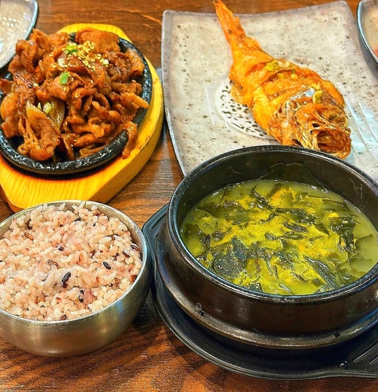  부천 상동역 근처 맛집 추천, 내돈내산 한식 밥집 찐맛집 발견! 보돌미역 부천상동점 (점심식사 가능!)