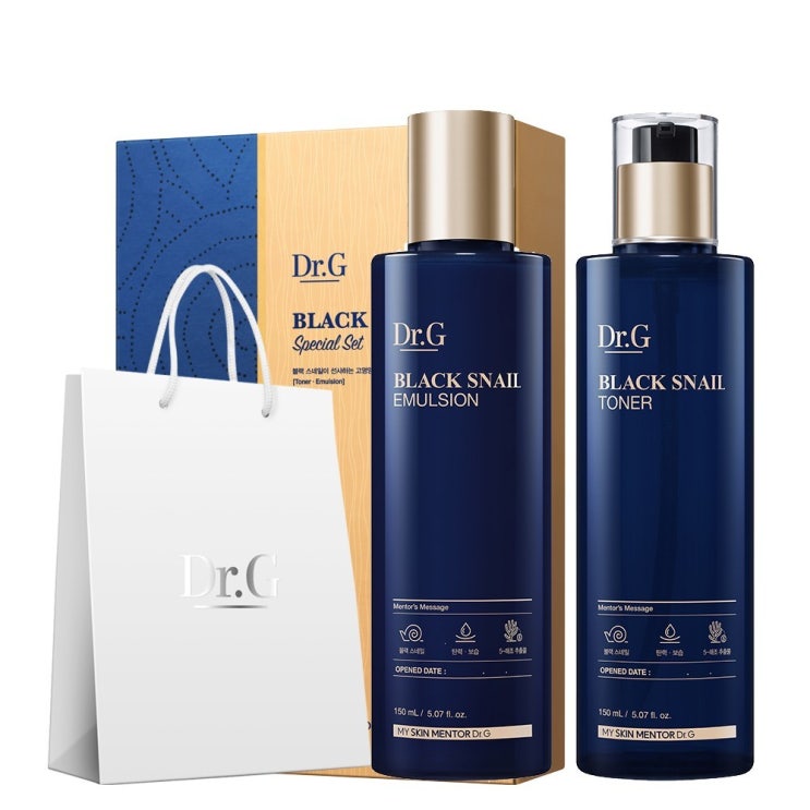  [광고] 닥터지 블랙 스네일 토너 150ml + 에멀전 150ml 스페셜 선물세트