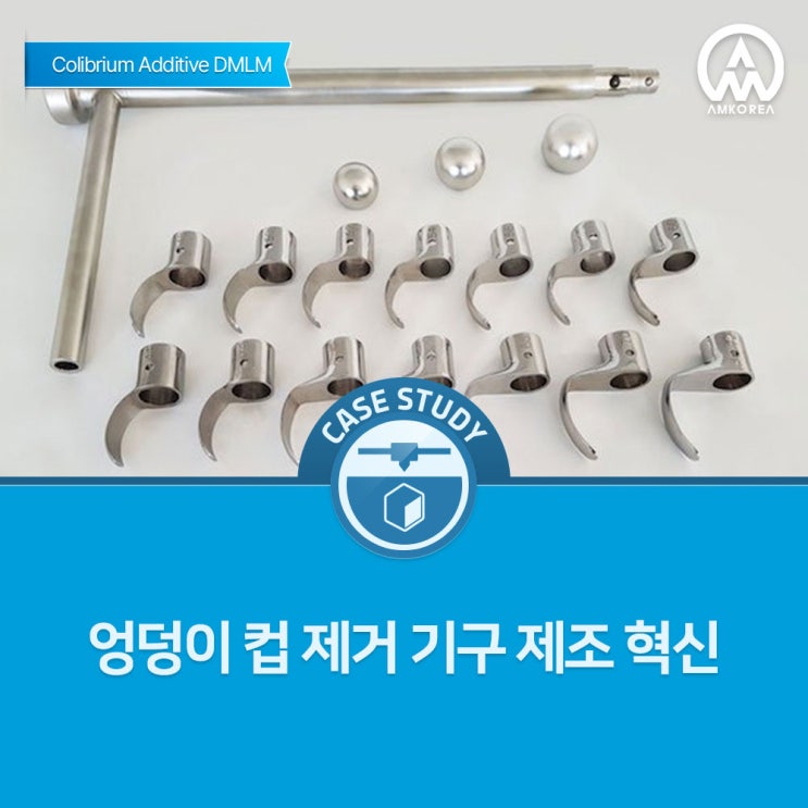  [금속 3D 프린터 활용사례] 엉덩이 컵 제거 기구 제조 혁신