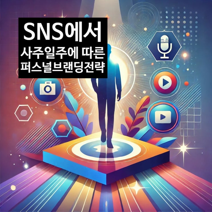  SNS안에서 사주일주에 따른 퍼스널브랜딩 전략