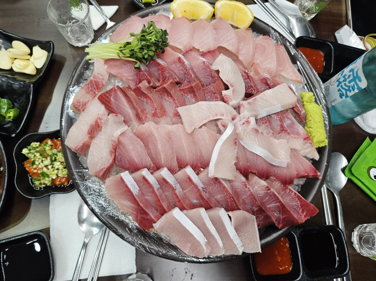  건대 방어 맛집 바다회포차 주말 웨이팅 솔직후기