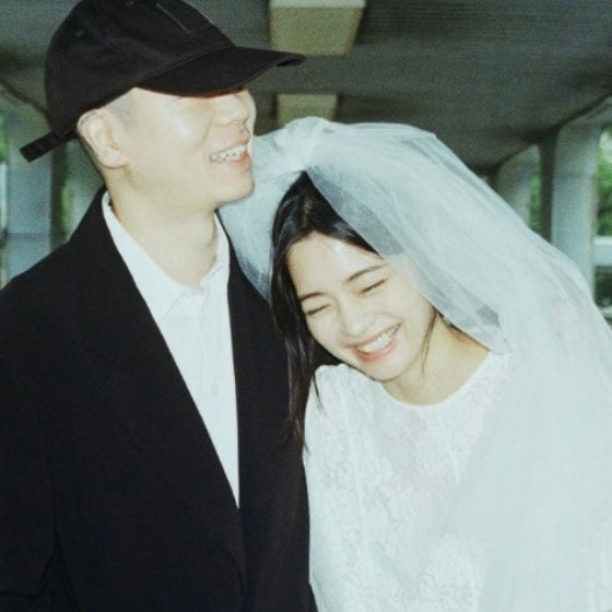 밴드 혁오 오혁 모델 황지민과 결혼! 빈티지한 웨딩화보