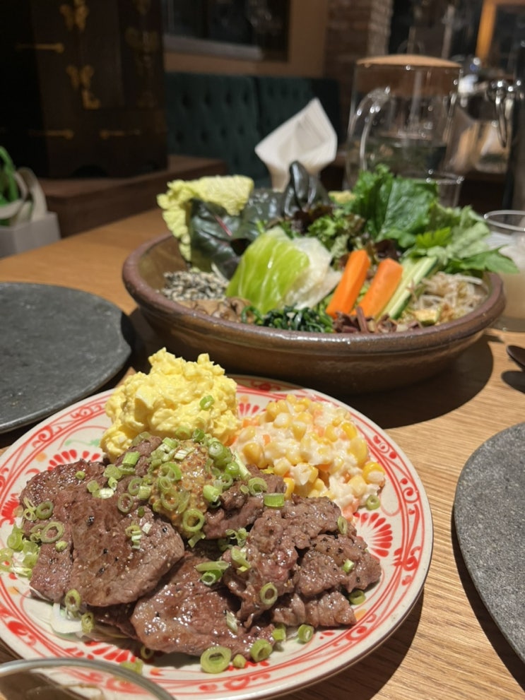  성수 서울숲 맛집 :  성수 보다 BODA 고기 코스요리 - 연말모임
