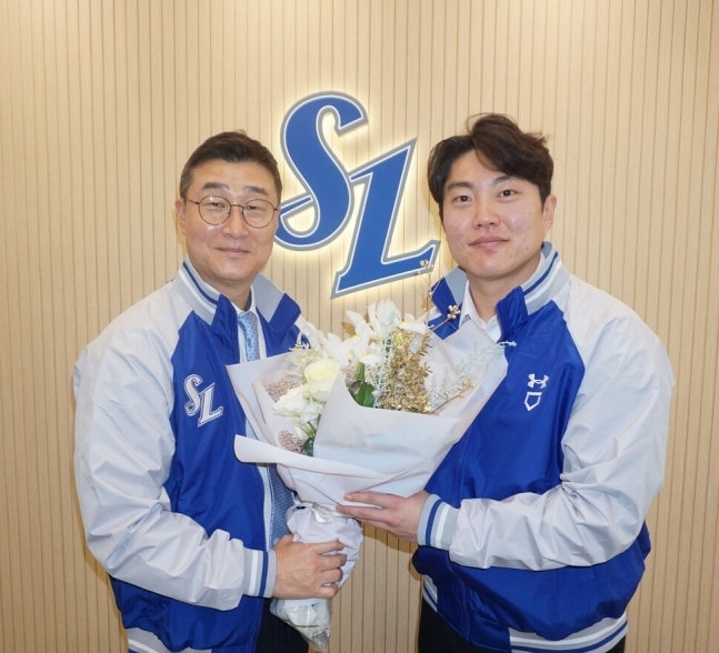 '최고의 유틸리티' 류지혁, 삼성과 4년 최대 26억원 계약... "강민호형과 구자욱형이 이적 막았....