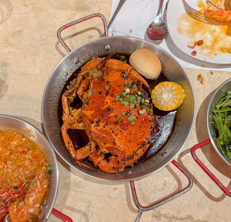  보라카이 스테이션2 맛집 레드크랩 푸짐한 해산물 찐맛집