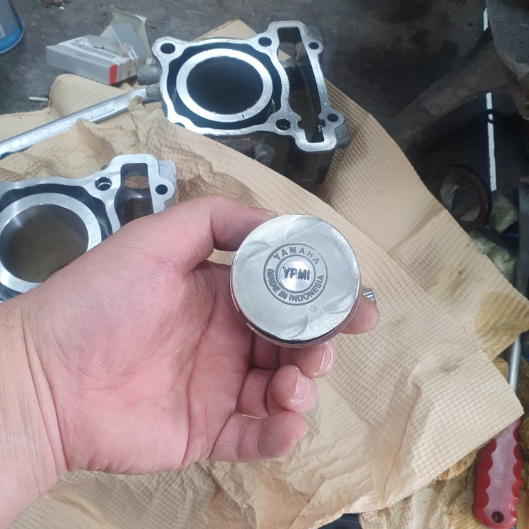  야마하 엔맥스125 NMAX125 시동불량입고 엔진수리