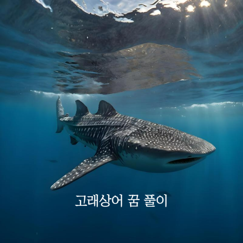 고래상어 꿈 해몽 상어보는 꿈풀이 의미