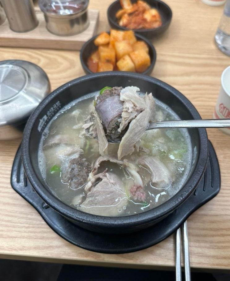  안산 반달섬 순대국 2탄ㅣ양지순대국, 혼밥가능 “가마솥순대국밥“
