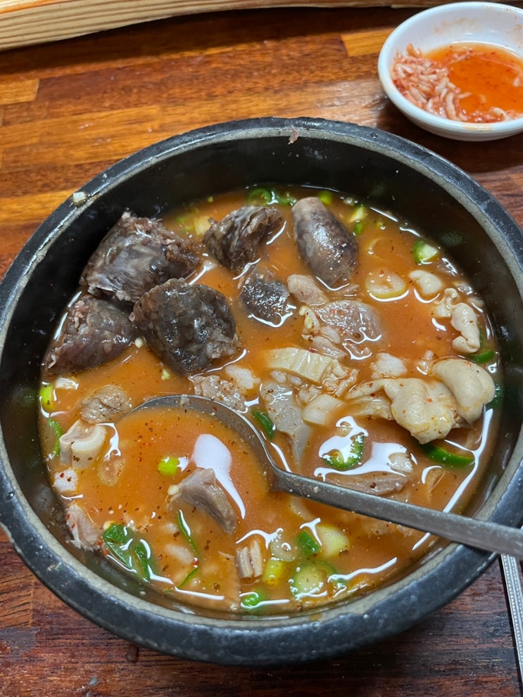  원주 중앙시장 순대국밥 맛집 강릉집 웨이팅